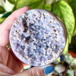 💜Grape Agate Mental Clarity Crystal Ball Sphere Indonesia💜
